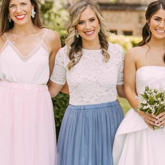 BHLDN bridesmaid top and skirt - Picture 1 of 1